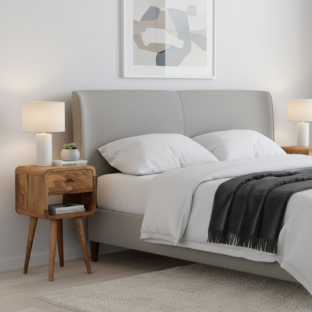 Recession Mini Oak Nightstand from Homepressions.com