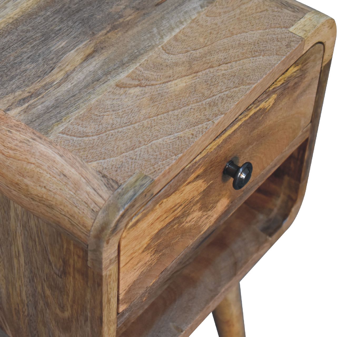 Recession Mini Oak Nightstand via Homepressions.com