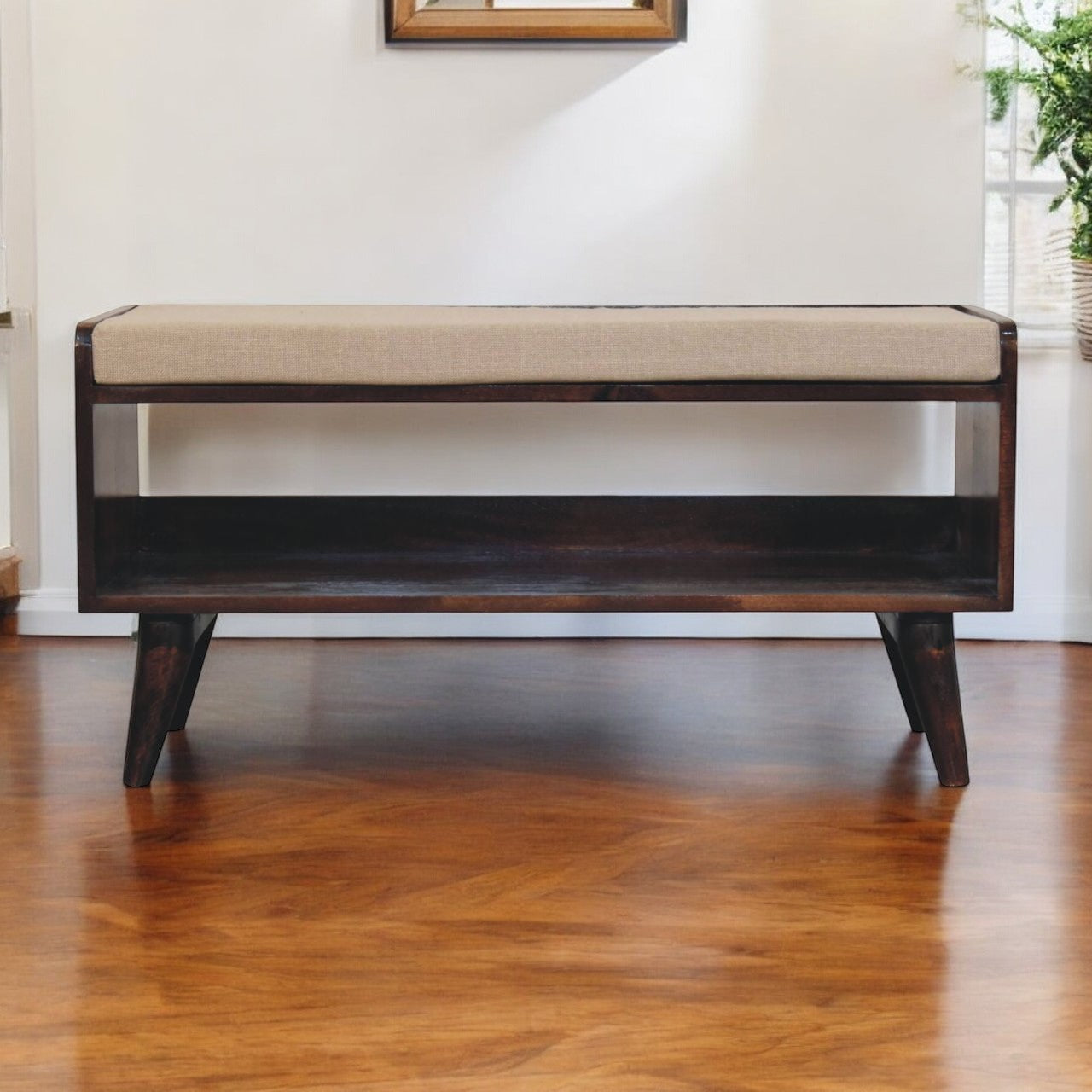 Sacramento Walnut Seat within Homepressions.com