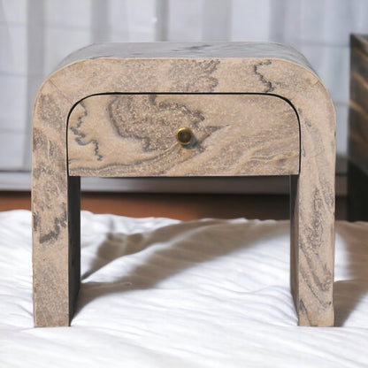 Sandstone Arc Nightstand at Homepressions.com