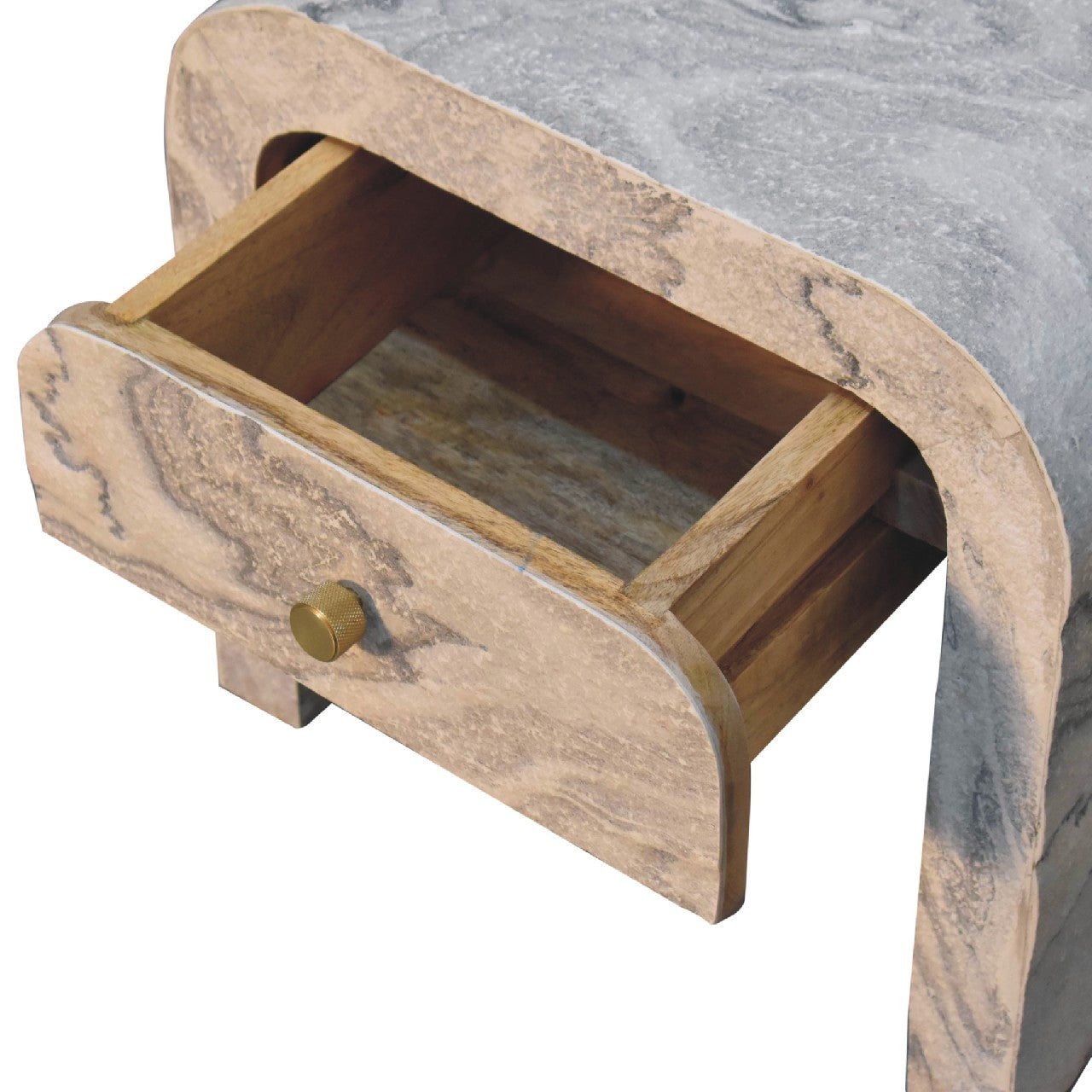 Sandstone Arc Nightstand through Homepressions.com