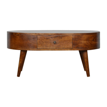 Shop the Chestnut Orbital Morningside Table from Homepressions.com