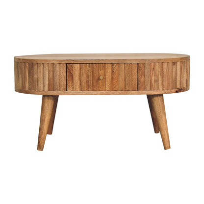Shop the Oval Oak Coffee Table at Homepressions.com