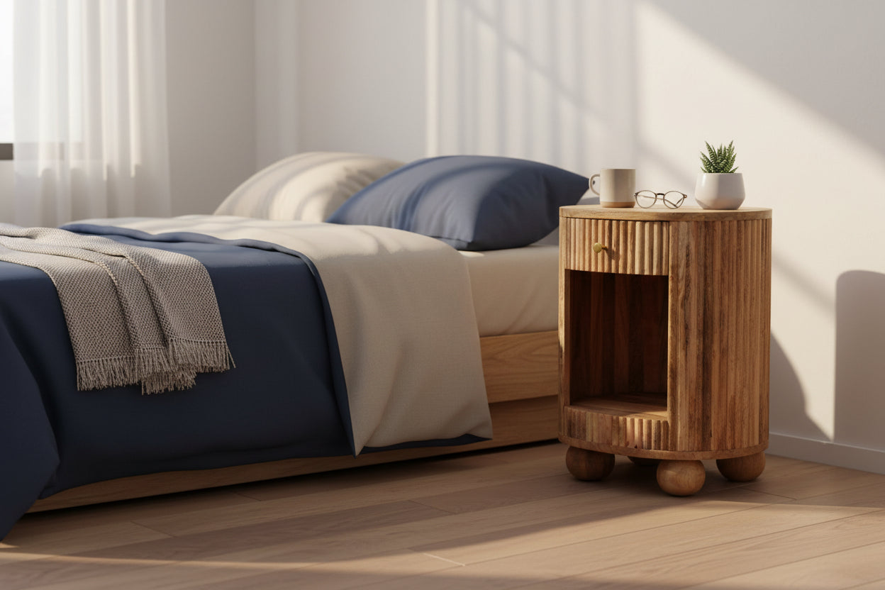 Soba Sphere Bedside Table by Homepressions.com