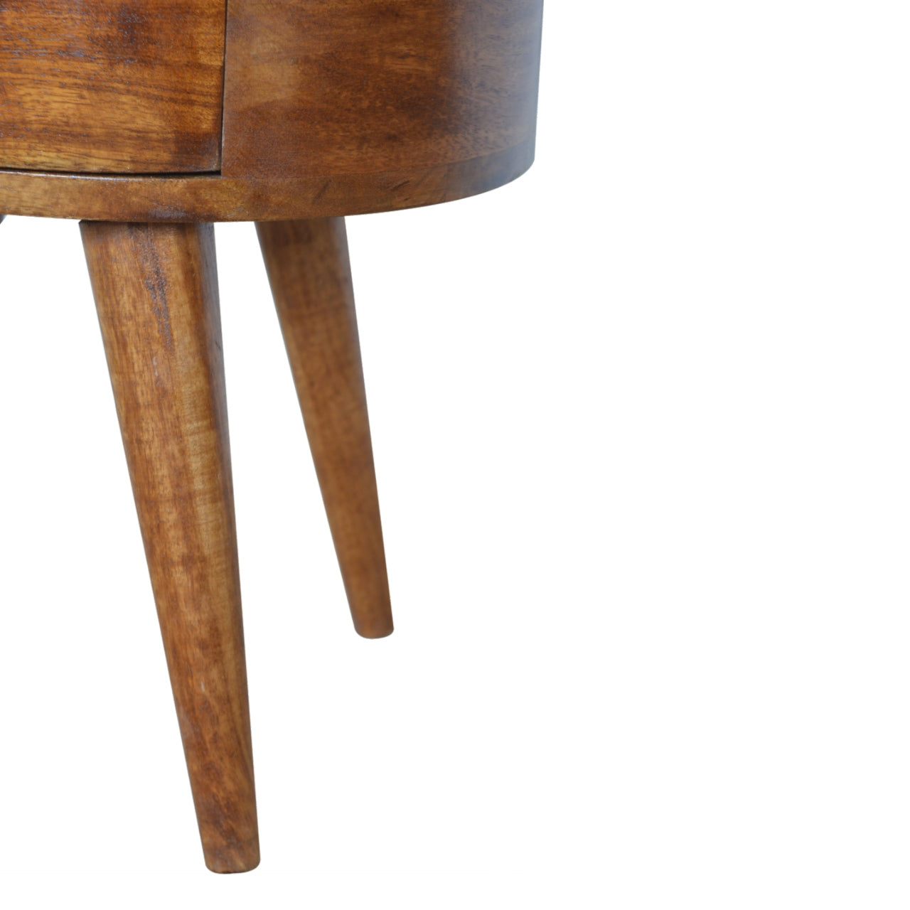 The Chestnut Lunar Haven Nightstand Table by Homepressions.com