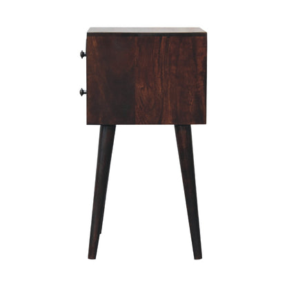 The Homepressions Compact Twin Ash Wood Nightstand